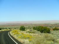 Northeastern view from ranch towards painted desert